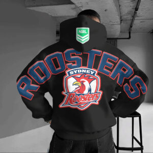 Auspiritmerch Sydney Roosters Hoodie Custom Name Daily Casual Fashion