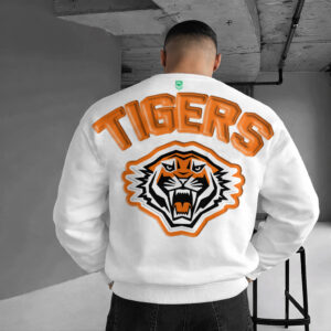 Auspiritmerch Wests Tigers Sweatshirt Custom Name Daily Casual Fashion