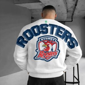 Auspiritmerch Sydney Roosters Sweatshirt Custom Name Daily Casual Fashion