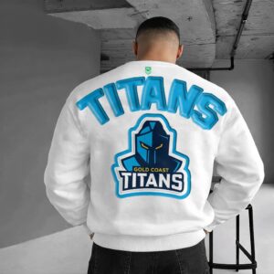 Auspiritmerch Gold Coast Titans Sweatshirt Custom Name Daily Casual Fashion