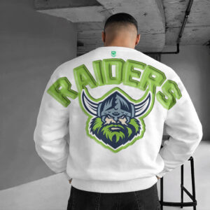 Auspiritmerch Canberra Raiders Sweatshirt Custom Name Daily Casual Fashion