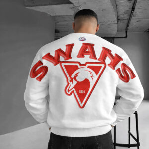 Auspiritmerch Sydney Swans Sweatshirt Custom Name Daily Casual Fashion