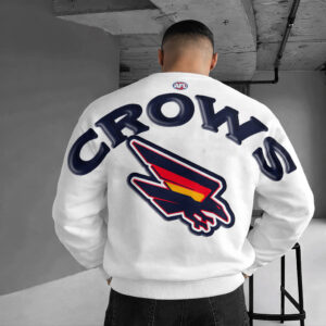 Auspiritmerch Adelaide Crows Sweatshirt Custom Name Daily Casual Fashion