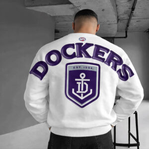 Auspiritmerch Fremantle Dockers Sweatshirt Custom Name Daily Casual Fashion