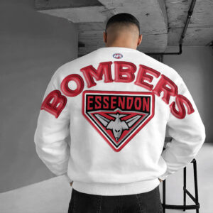 Auspiritmerch Essendon Sweatshirt Custom Name Daily Casual Fashion