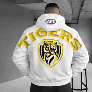 Auspiritmerch Richmond Tigers Windbreaker Jacket Custom Name Daily Casual Fashion