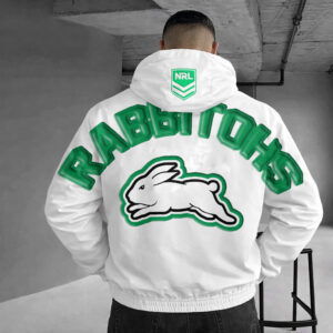 Auspiritmerch South Sydney Rabbitohs Windbreaker Jacket Custom Name Daily Casual Fashion