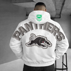 Auspiritmerch Penrith Panthers Windbreaker Jacket Custom Name Daily Casual Fashion