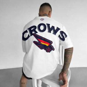 Auspiritmerch Adelaide Crows Casual T-Shirt Custom Name Gift For Fan