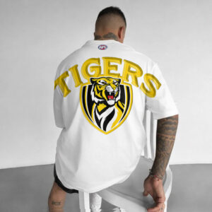 Auspiritmerch Richmond Tigers Casual T-Shirt Custom Name Gift For Fan