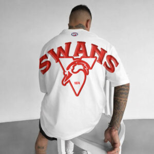 Auspiritmerch Sydney Swans Casual T-Shirt Custom Name Gift For Fan