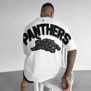 Auspiritmerch Penrith Panthers Casual T-Shirt Custom Name Gift For Fan