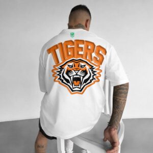 Auspiritmerch Wests Tigers Casual T-Shirt Custom Name Gift For Fan
