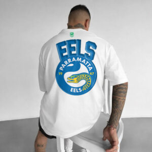 Auspiritmerch Parramatta Eels Casual T-Shirt Custom Name Gift For Fan
