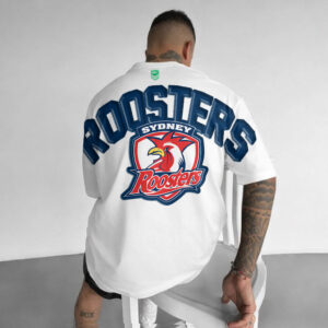 Auspiritmerch Sydney Roosters Casual T-Shirt Custom Name Gift For Fan