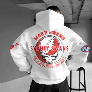 Auspiritmerch Sydney Swans x Grateful Again Hoodie Custom Name Gifts For Fan