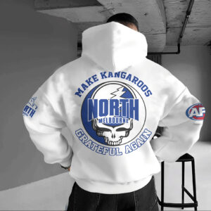 Auspiritmerch North Melbourne x Grateful Again Hoodie Custom Name Gifts For Fan