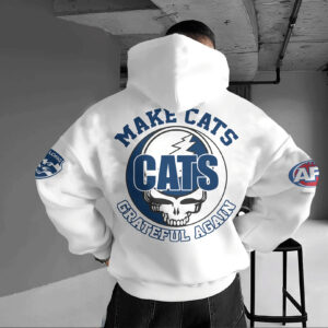 Auspiritmerch Geelong Cats x Grateful Again Hoodie Custom Name Gifts For Fan