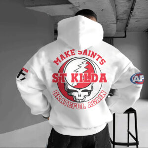 Auspiritmerch St Kilda Saints x Grateful Again Hoodie Custom Name Gifts For Fan