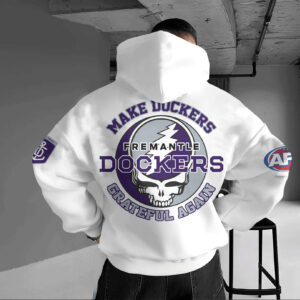 Auspiritmerch Fremantle Dockers x Grateful Again Hoodie Custom Name Gifts For Fan