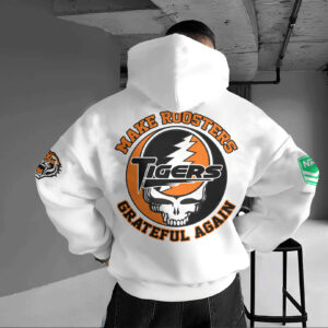 Auspiritmerch Wests Tigers x Grateful Again Hoodie Custom Name Gifts For Fan
