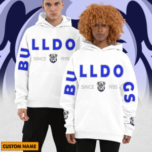 Auspiritmerch Canterbury-Bankstown Bulldogs Personalized Hoodie Gifts For Fan