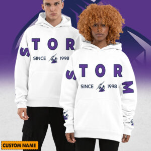 Auspiritmerch Melbourne Storm Personalized Hoodie Gifts For Fan