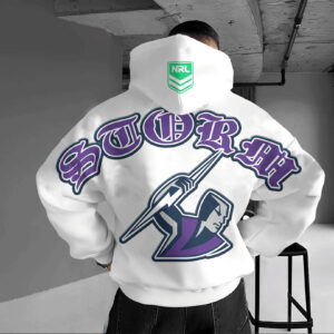 Auspiritmerch Melbourne Storm Custom Any Name Hoodie Gifts For Fan