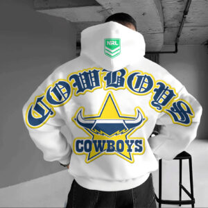 Auspiritmerch North Queensland Cowboys Custom Any Name Hoodie Gifts For Fan