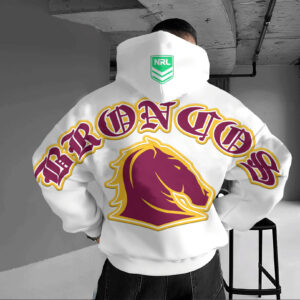 Auspiritmerch Brisbane Broncos Custom Any Name Hoodie Gifts For Fan