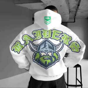 Auspiritmerch Canberra Raiders Custom Any Name Hoodie Gifts For Fan