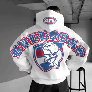 Auspiritmerch Western Bulldogs Custom Any Name Hoodie Gifts For Fan