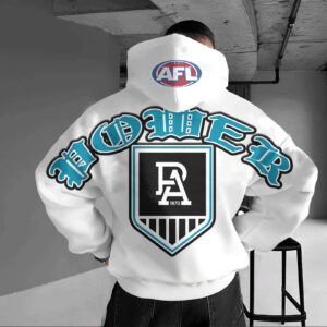 Auspiritmerch Port Adelaide Custom Any Name Hoodie Gifts For Fan