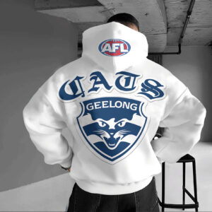 Auspiritmerch Geelong Cats Custom Any Name Hoodie Gifts For Fan