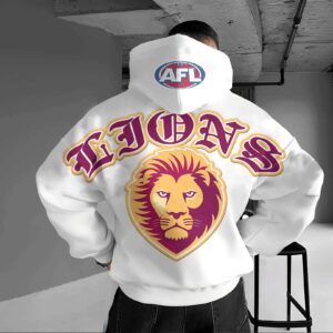 Auspiritmerch Brisbane Lions Custom Any Name Hoodie Gifts For Fan