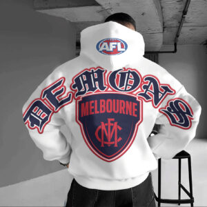 Auspiritmerch Melbourne Demons Custom Any Name Hoodie Gifts For Fan