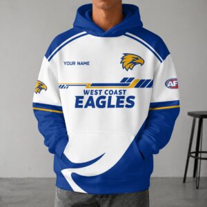 Auspiritmerch West Coast Eagles Premium Hoodie Custom Any Name Gifts For Fan