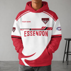 Auspiritmerch Essendon Premium Hoodie Custom Any Name Gifts For Fan
