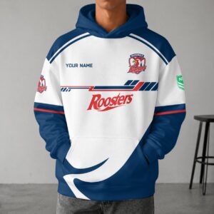 Auspiritmerch Sydney Roosters Premium Hoodie Custom Any Name Gifts For Fan
