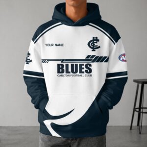 Auspiritmerch Carlton Blues Premium Hoodie Custom Any Name Gifts For Fan
