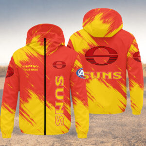 Auspiritmerch West Coast Eagles Windbreaker Jacket Custom Name Daily Casual Fashion