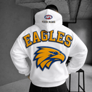 Auspiritmerch West Coast Eagles Hoodie Custom Name Gifts For Fan