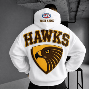 Auspiritmerch Hawthorn Hawks Hoodie Custom Name Gifts For Fan