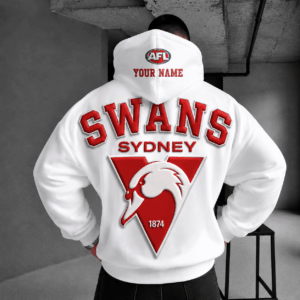 Auspiritmerch Sydney Swans Hoodie Custom Name Gifts For Fan