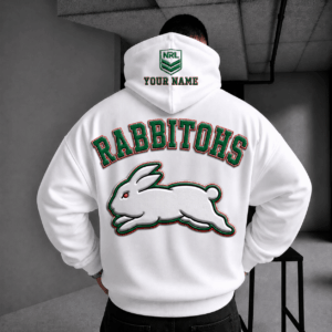 Auspiritmerch South Sydney Rabbitohs Hoodie Custom Name Gifts For Fan