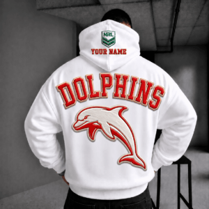 Auspiritmerch Redcliffe Dolphins Hoodie Custom Name Gifts For Fan