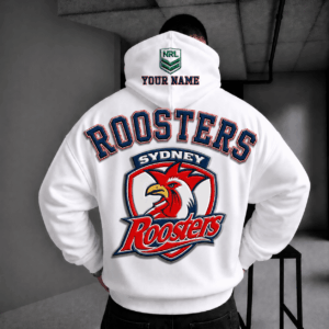 Auspiritmerch Sydney Roosters Hoodie Custom Name Gifts For Fan