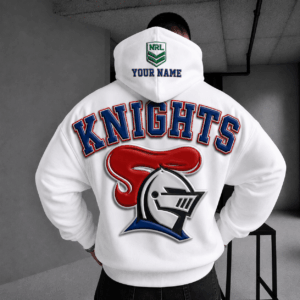 Auspiritmerch Newcastle Knights Hoodie Custom Name Gifts For Fan