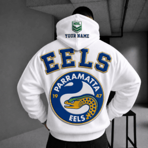 Auspiritmerch Parramatta Eels Hoodie Custom Name Gifts For Fan