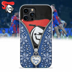 Auspiritmerch Newcastle Knights Phone Case Custom Name Gift For Fan